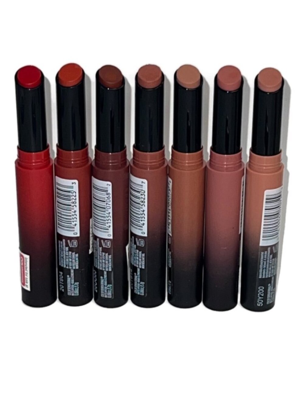 Lot of 7 Maybelline Color Sensational Ultimatte Matte Lipstick no repeats NEW